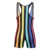 Men's One Piece Swimsuit Sleeveless Slim Fit Fitness Gym Sports Bodysuit Men Surfing Clothes