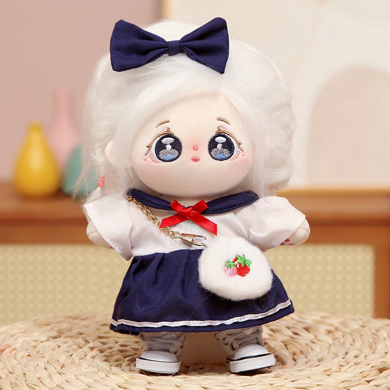 Кукла Подарочная Плюшевая Будуарная Одежда Для Девочек Хлопковая Кукла Кукла 20 см Игрушка-Одежда