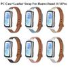 Кожаный ремешок + корпус для Huawei Band 11 Pro, мягкий спортивный сменный, дышащий, аксессуары для браслета Huawei Band 11