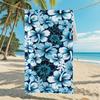 New, Double-sided Velvet Beach Towel Quick-drying Sports Towel Printed Bath Towel