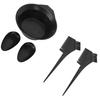 Hair Dye Coloring Kit Hair Household Tinting Bowl Soft Dye Brush Ear Cover Hair Coloring Dye Tools