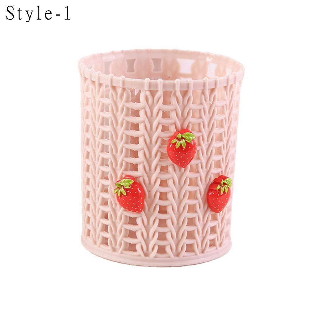 New Imitation Vine Student Stationery Makeup Brush Storage Desktop Organize Pen Holder Storage Tool