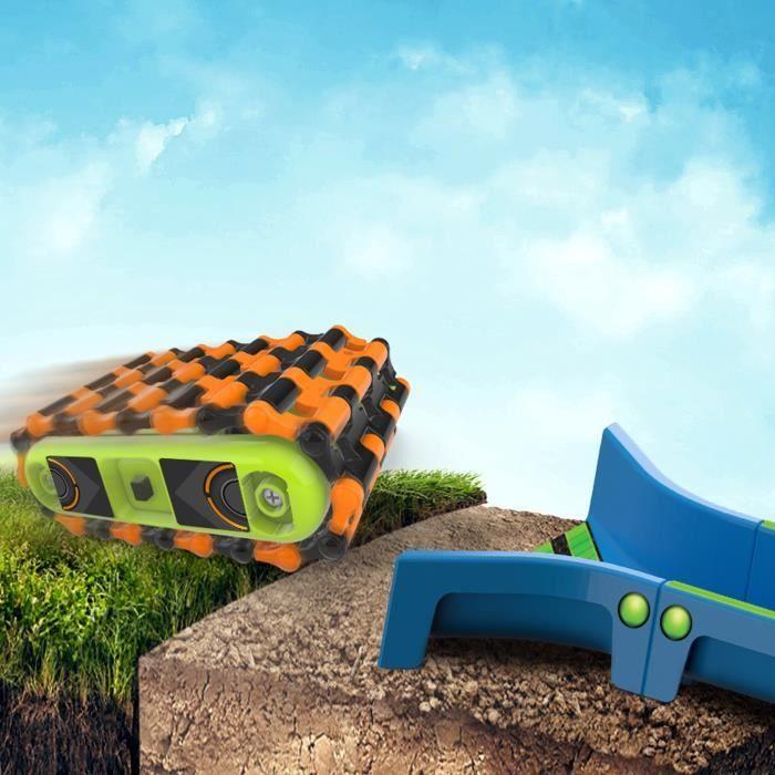 Circuit Power Treads - SPLASH TOYS - Набор «Вызов гравитации» 50+ деталей - Синий - Для детей от 5 лет и старше