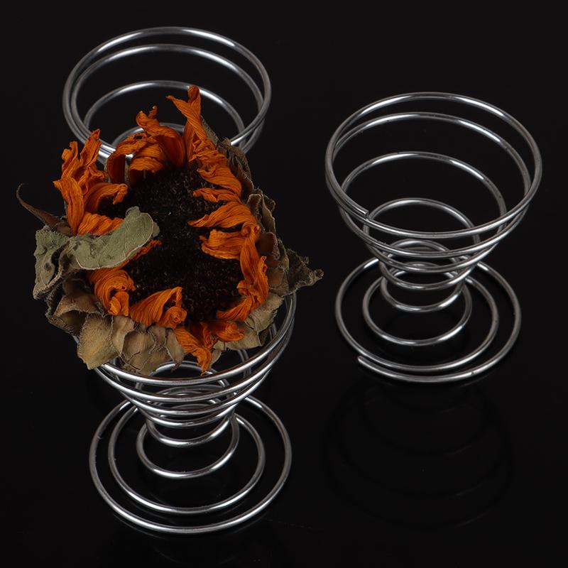 10Pcs Metal Air Plant Stand Container Holder Tabletop Plant Display Rack Vase