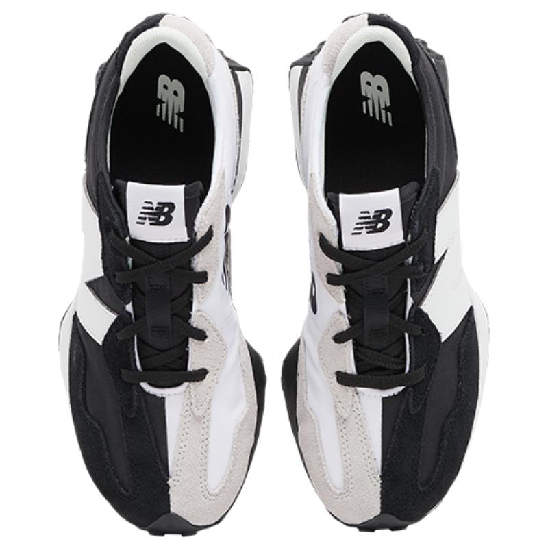 New Balance 327 Nb Коллективные Черно-Серые Кроссовки MS327BW1