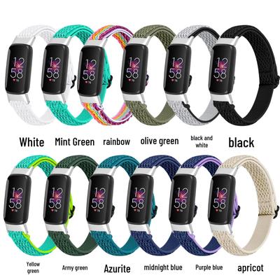 Регулируемый эластичный ремешок «елочка» для часов Fitbit Luxe