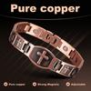 Винтажный Магнитный Браслет Мужской Чистая Медь Магнитный Браслет Артрит Здоровье Энергия Звеньевые Браслеты Мужской