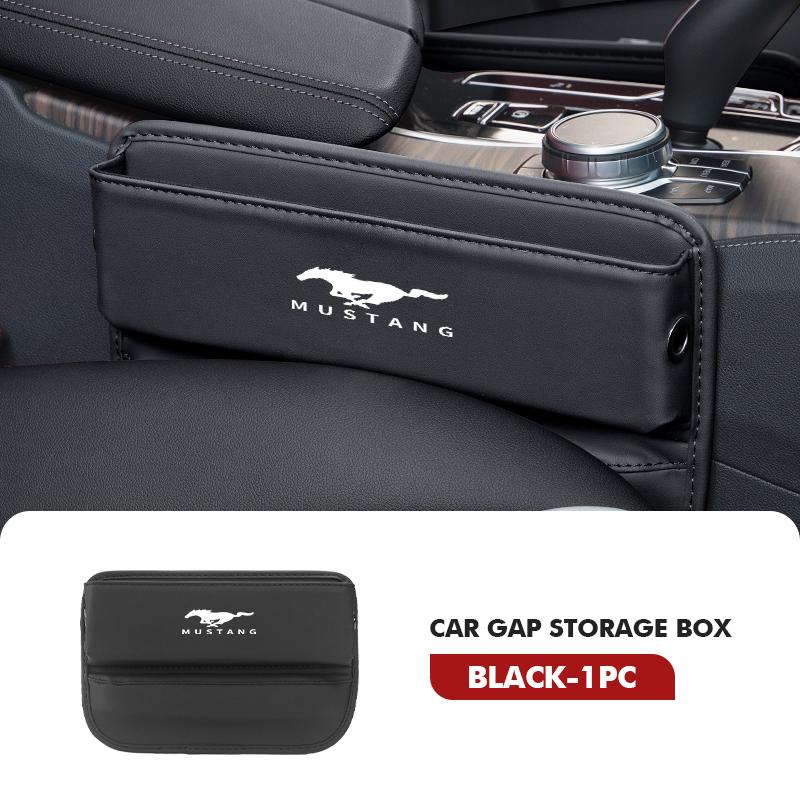 AKO1 Car Seat Gap Storage Box Pocket Organizer Non Slip Holder For Ford mk2 mk3 Ranger Mondeo mk4 S-MAX Kuga Mustang Fusion
