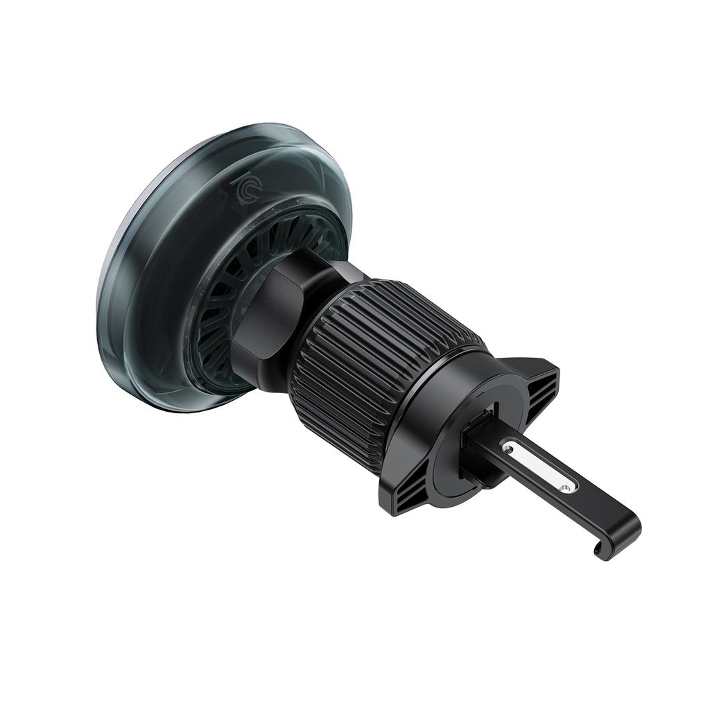 ACEFAST D61 QI2 25W Magnetic Wireless Charging Car Mount Adjustable Car Charging Holder with Cooling Fan