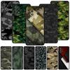 Camouflage Pattern Cover For Samsung Galaxy A51 A71 A41 A31 A11 A01 A72 A52 A42 A32 A22 A21s A02s A12 A02 Black Shell Capa Case