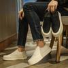Модные классические белые кроссовки для мужчин, удобные кожаные кроссовки, обувь для скейтбординга, мужские кроссовки, балетки, мужские мокасины