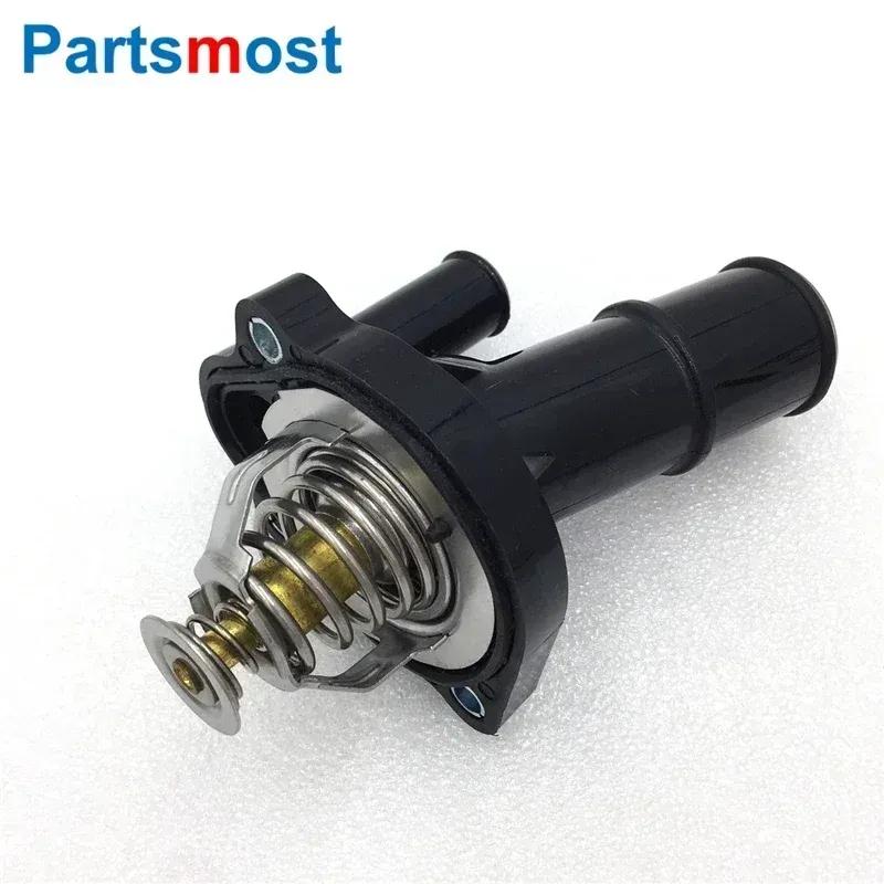 LR027158 2.0L Petrol Coolant Thermostat & Housing for LAND ROVER Freelander 2 Evoque Range Rover Discovery Sport Ford Thermostat