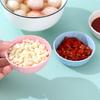 10 шт., блюдо для макания, гладкая поверхность, пищевая многоразовая круглая/цветочная форма, кухонная миска для соуса, бытовые принадлежности