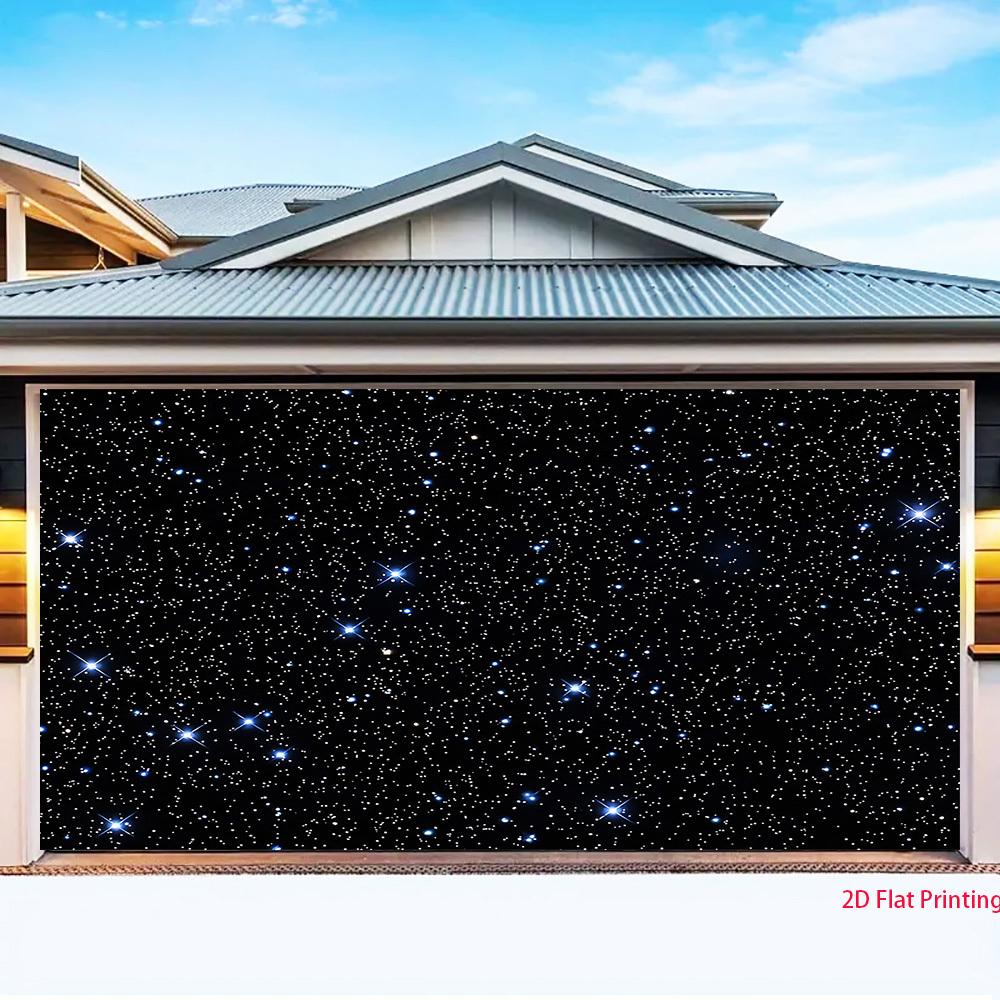 2D plane 1 piece of bright constellation starry sky theme pattern suitable for indoor and outdoor decoration and celebrations