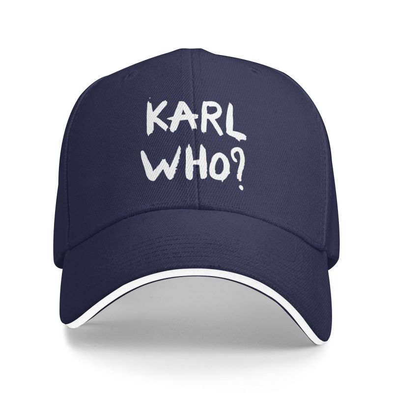 Кепка-бейсболка с принтом Karl Who Sandwich Мужская Регулируемая Панама Летняя Дышащая Шляпа для Защиты от Солнца Женская Кепка Snapback Шляпы для Гольфа