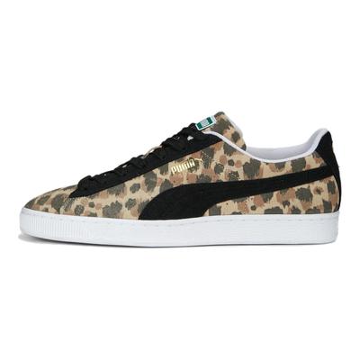 Suede Animal Print - Кроссовки унисекс Granola Коричневый Черный Белый 391108-01