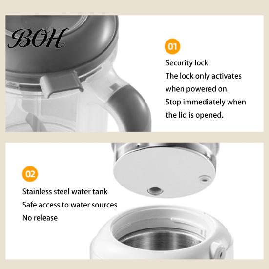 Nutrient Preserving Food Maker Infant Maker, Processor And Steamer, Puree Blender, Multifunctional Automatic Steam Cooking Device Baby Supplement for