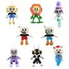 Игра Cuphead Плюшевая игрушка Mugman Ms. Чаша-призрак King Dice Cagney Carnation Puphead, плюшевые куклы, игрушки для детей, подарки
