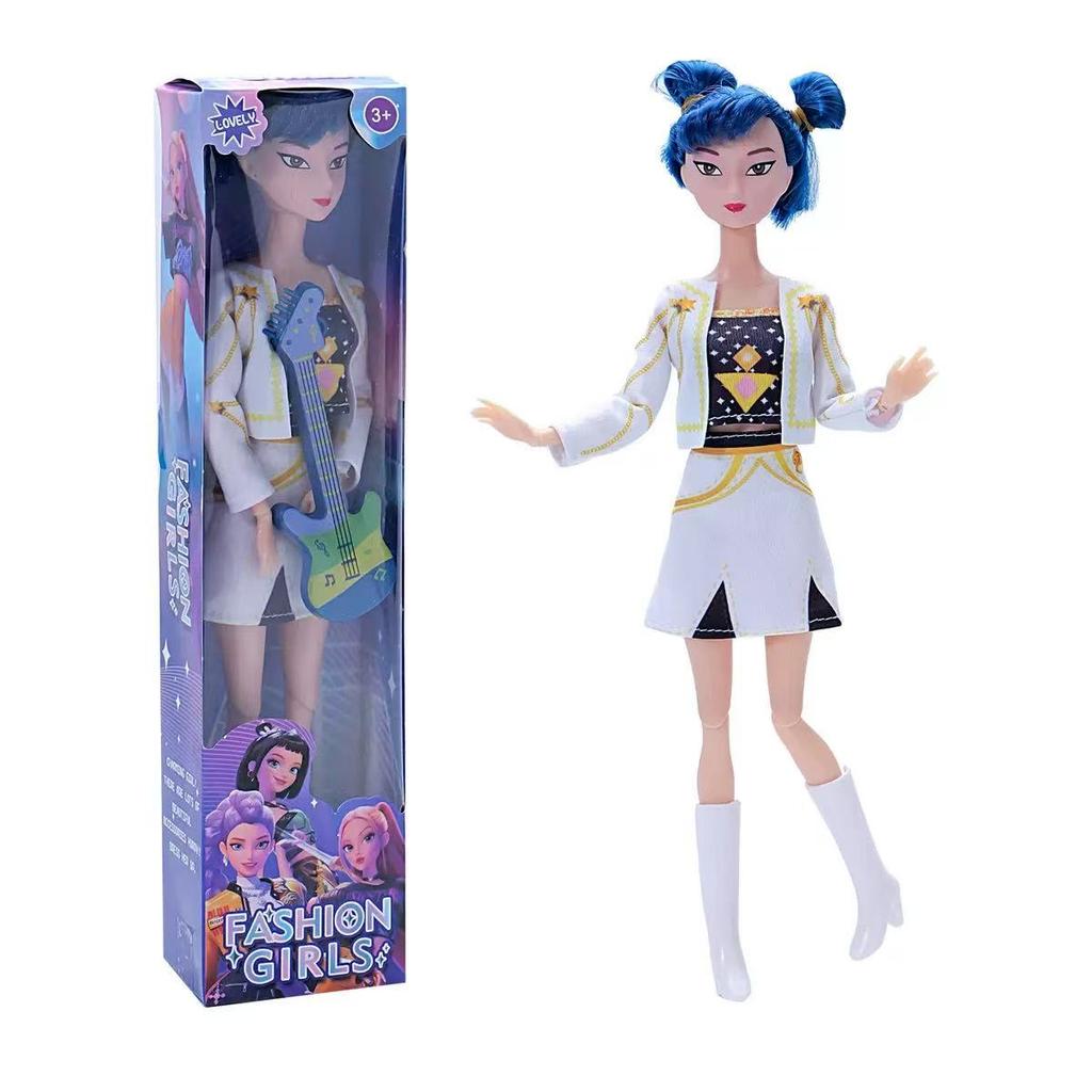 Продажа куклы с нежной текстурой аниме 30 см K-Pop Охотники на демонов Виниловая игрушка Руми Мира Зои Сюрприз на день рождения подарок для девочек