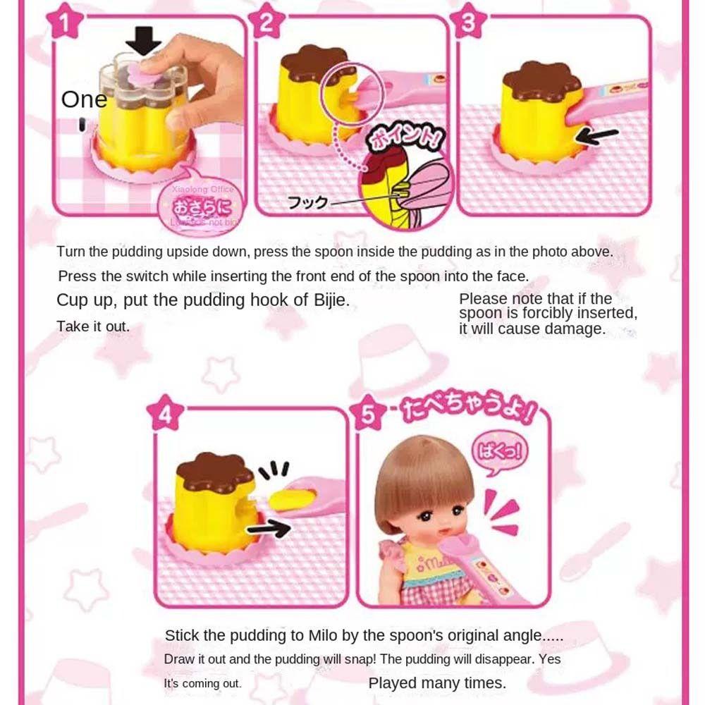 Игрушка-симулятор «Клубничный пудинг» Игрушка для кормления «Пирог» Игрушка для игрушек «Пудинг» Детская игрушка