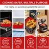 1PC 22cm Reusable Airfryer Pan Liner Accessories Silicone Air Fryers Oven Baking Tray Pizza Fried Chicken Airfryer Silicone Basket