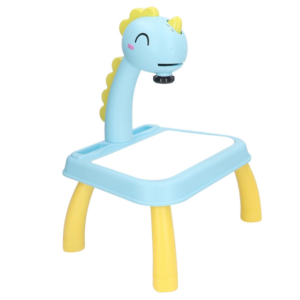 Проекторный стол для рисования Милый дизайн с динозаврами Яркие цвета Съемный Проектор для детей Образование