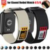 Тактический нейлоновый ремешок для Xiaomi Redmi watch 6/5/4 Спортивный ремешок для Miband 9/8 pro Эластичный дышащий сменный браслет