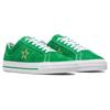 Converse One Star Pro Comfortable Non-Slip and Abrasion Resistant Low-Top Board Shoes Unisex Green Gold