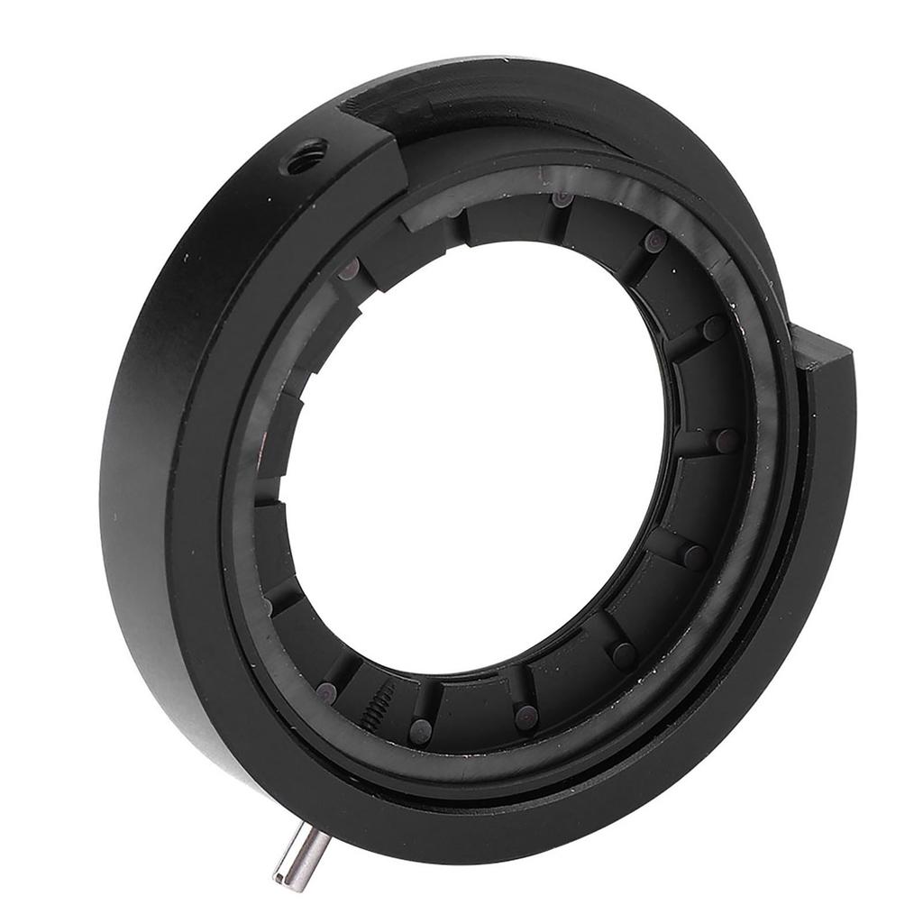 Microscope Iris Adapter Aperture Adjustable Lens Optical Diaphragm for MicroscopeSK25 with Base