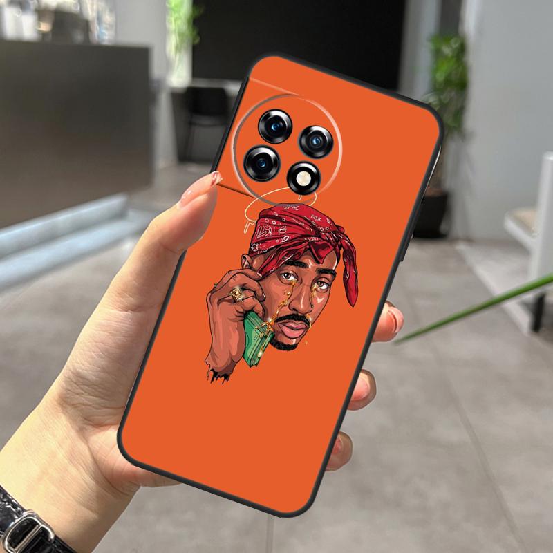 Рэпер 2pac Певец Тупак Чехол Для OnePlus Nord CE 5 2 3 4 Lite N20 N30 OnePlus 15 R 10T 12R 13R 13 12 11 10 Pro Чехол