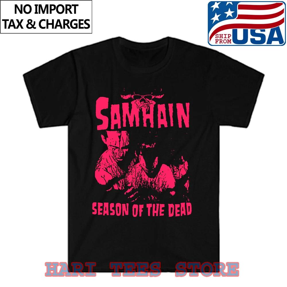 Samhain Season Of The Dead Men's Black Size S to 5XL