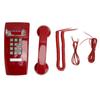 Old Style Retro Wall Phone Waterproof Landline Corded Telephone with Handset Volume Control for