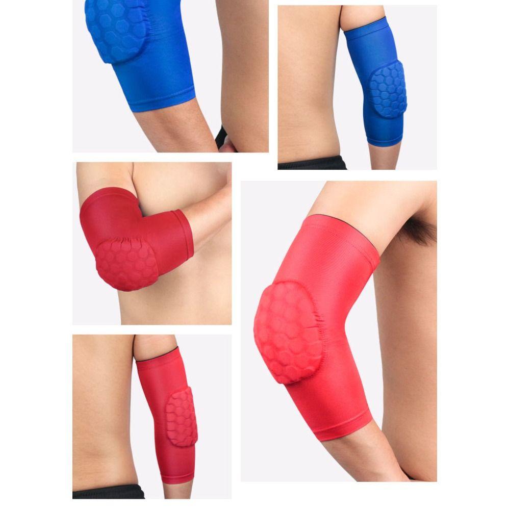 Lycra Fabric Elbow Pads Black White Red Arm Support New Elbow Brace Unisex