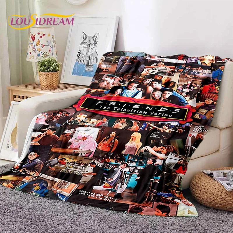 New Friends Classics TV 3D Soft Flannel Blanket for Beds Bedroom Sofa Picnic,Throw Blanket for Cover Outdoor Leisure Kid Gift