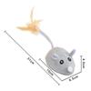 Interactive Kitten Mice Toys Smart Sensing Mouse Electric Stuffed Toy Cute Cat Teaser Self-Playing USB Charging Pet Cat Supplies