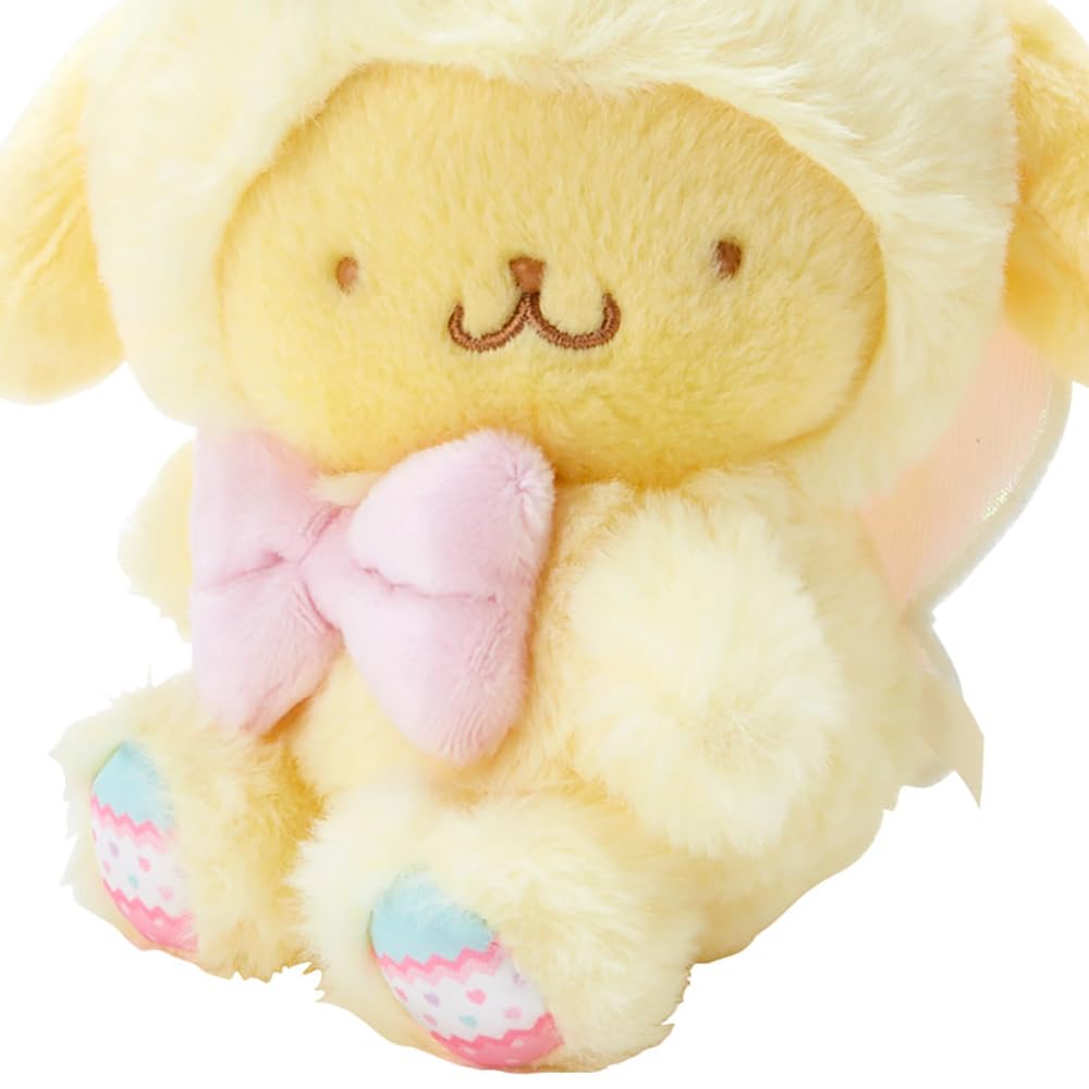 Sanrio Pom Pom Purin Mascot Easter 17 X 15 X SANRIO 026581 Holder, Rabbit, Purin, 9.5 Cm, Character,