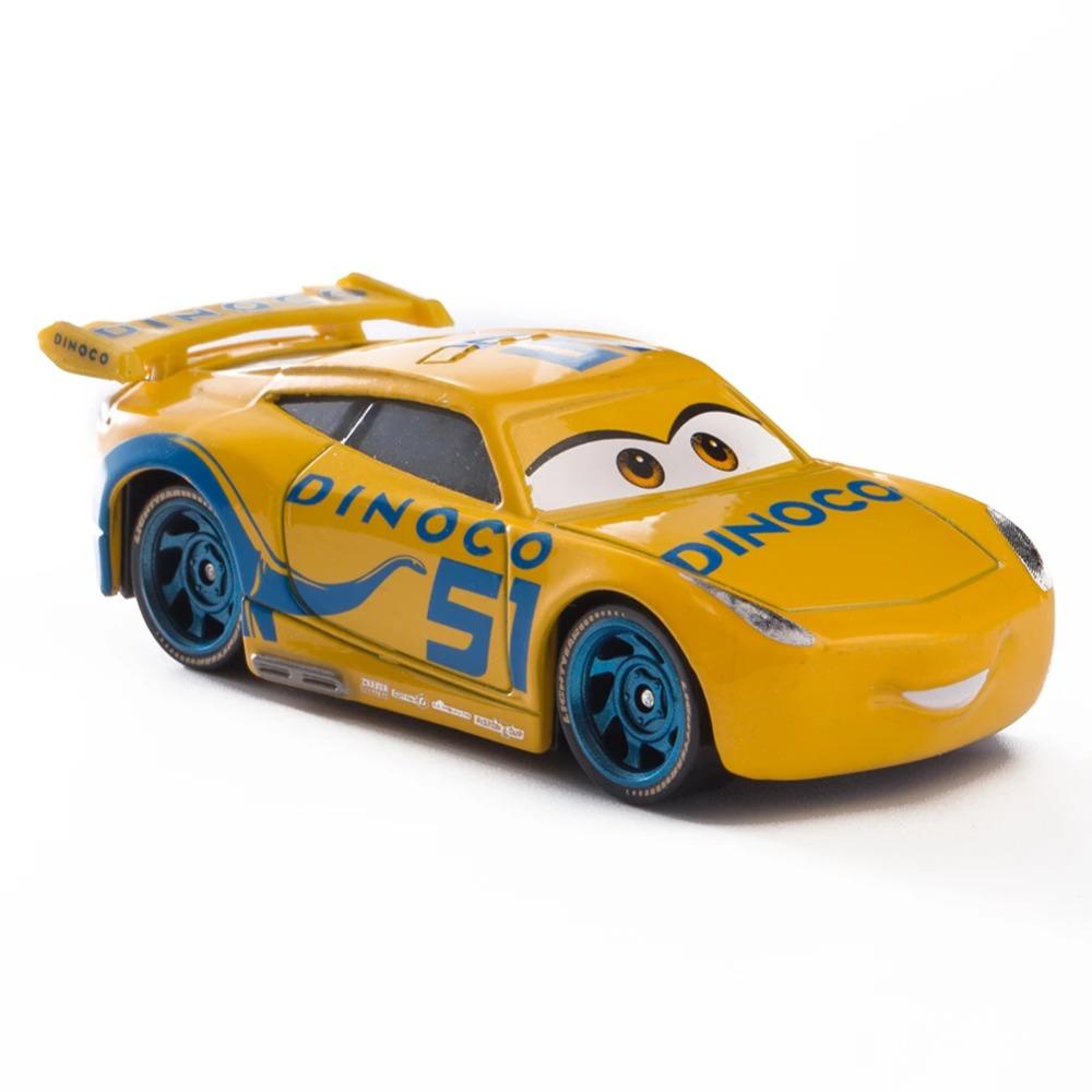 Машинки Disney Pixar Cars Молния МакКуин Мэтр Джексон Шторм Король Мэтр 1:55 Модель игрушки-машинки из металлического сплава Игрушки Детские подарки