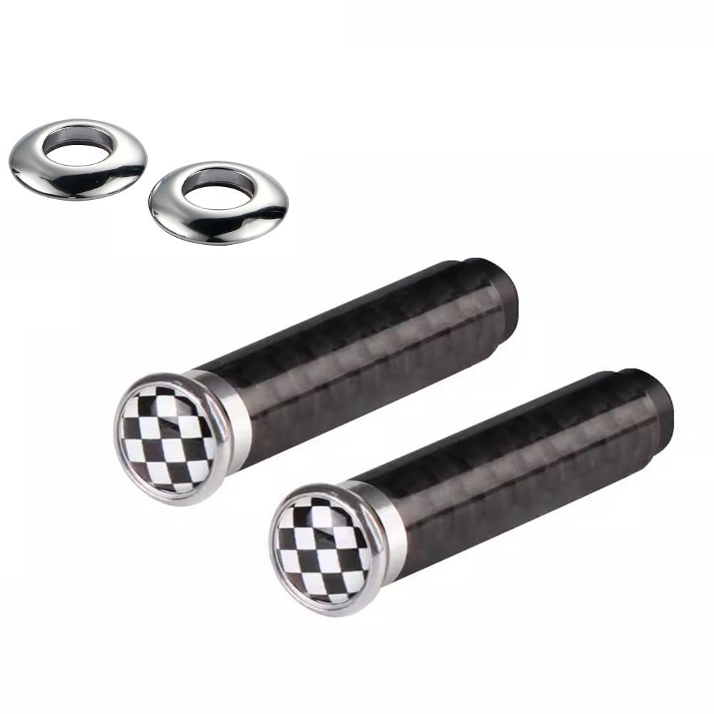 2PCS Car Door Safety Metal Bolt Door Lock Button Pin Decor For Mini Cooper S One Clubman Countryman R55 R56 R57 R58 R59 R60 R61