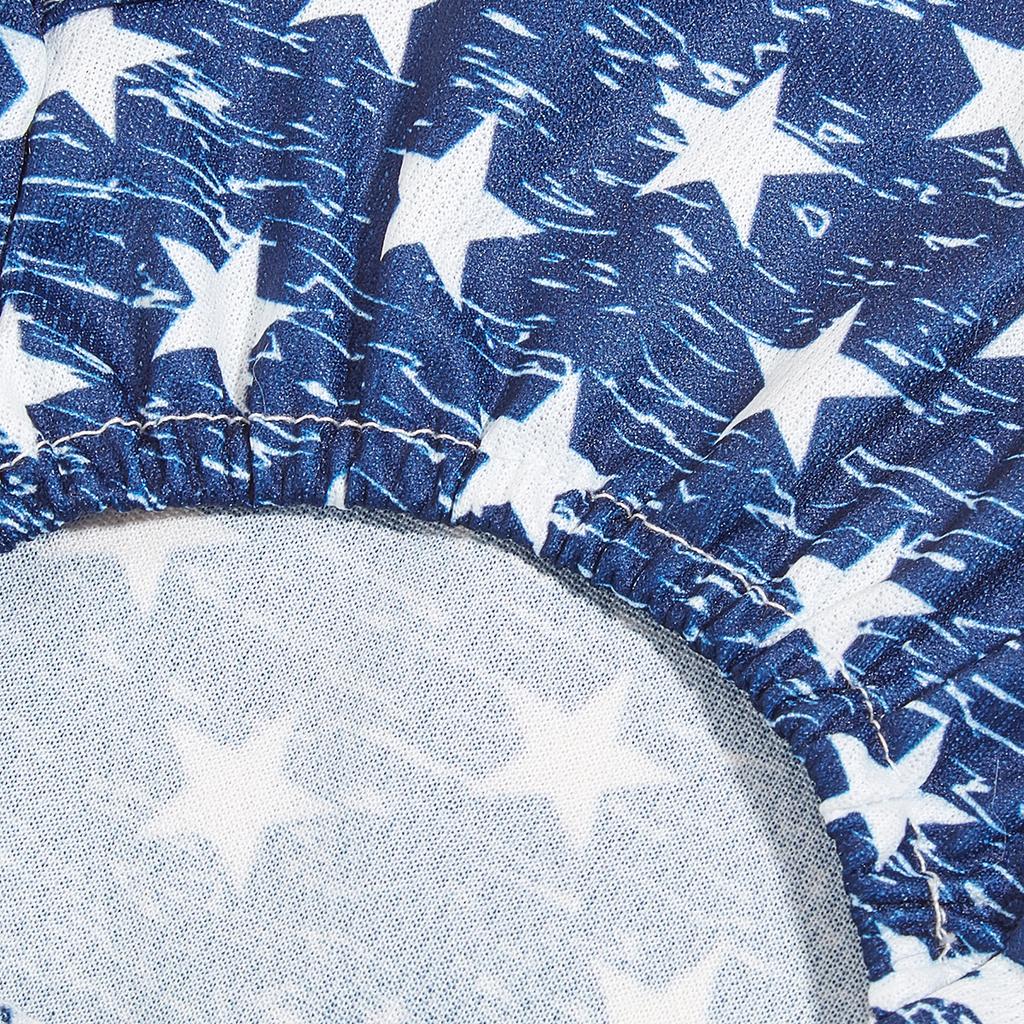 Патриотический комплект одежды для питомца, Платье и ошейник для собаки с американским флагом, Юбка-слинг для щенка, Праздничная одежда для питомца, Милая летняя одежда для собачки,