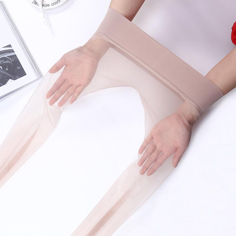 New 1D Women Tights Semaless Pantyhose Ultra-Thin Transparent Nylon Tights Sheer To Toe Stockings Female Sexy Tights Low Waist
