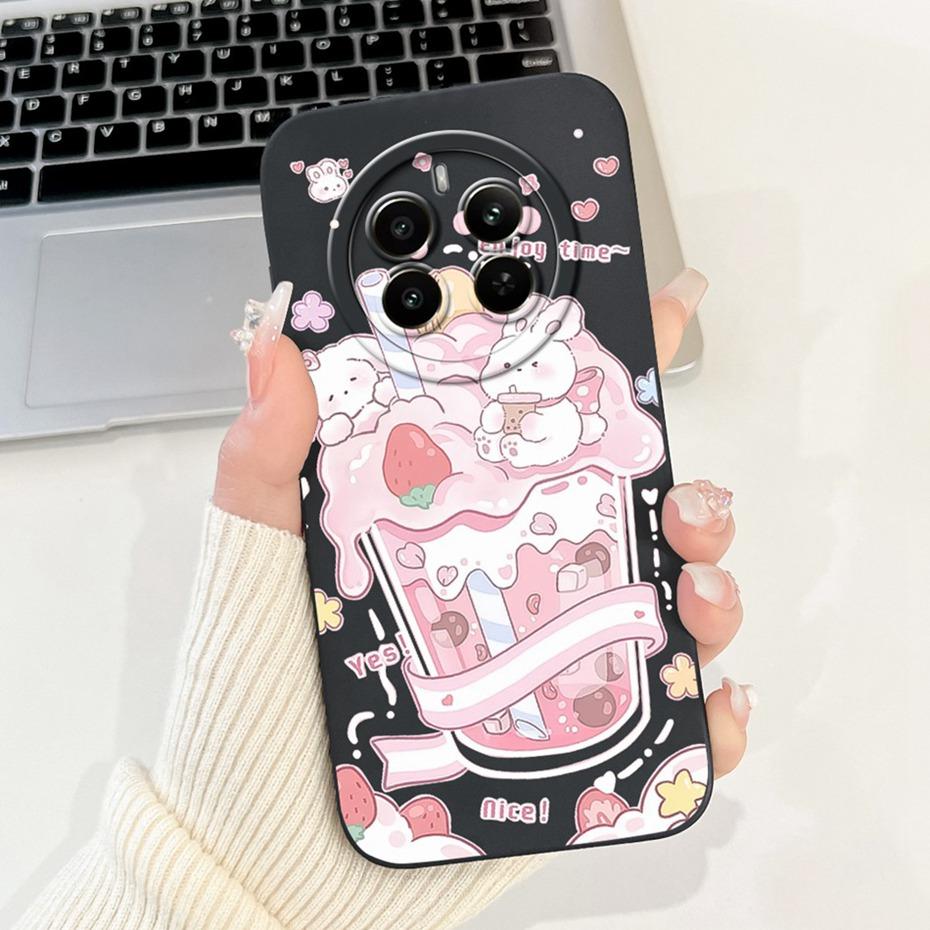 Fashion New Design For Realme 12+ 12X 12 5G Lens Protective Phone Case For Realme 12X 12 Plus 5G Soft Silicone Jelly Cases