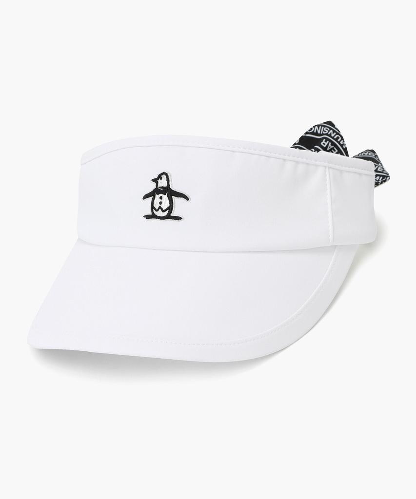 Женский козырек с фирменной лентой Meonsingweeo Белый Mr122Lcp12
