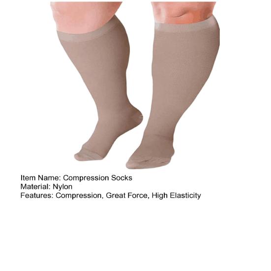 Vein Compression Socks Professional Promote Blood-circulating Breathable Compression Mid Tube Socks Elderly People Compression Socks