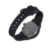 Citizen Часы Q&Q Smile Solar с радиосинхронизацией D08A-001VK 10 ATM Водонепроницаемые Аналоговые Уретановый Ремешок Мужские Черные