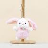 Розовый Мягкий Плюшевый Кролик Животное Мягкая Игрушка для Детей и Взрослых Брелок Кукла Кукла