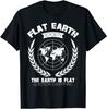 Flat Earth Society - Flat Earther - The Earth Is Flat Funny T-Shirt Classic T-shirt