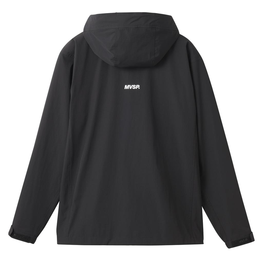 Джерси Descente 4WAY Стрейч Нейлон Худи на молнии Водоотталкивающее Тренировочное Беговое Черное S [Move Sports]