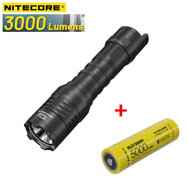 NITECORE P23i 3000 люмен светодиодный USB-C аккумуляторный фонарик 5000 мАч аккумулятор