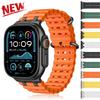 Силиконовый спортивный ремешок для Apple Watch Ultra 3/2 49 мм 11 10 46 мм 45 мм 44 мм Ремешок Браслет для iwatch Серии 9 8 7 6 SE