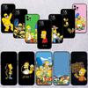 UP45 S-Simpsons New High-End Shell Phone Case for iPhone SE X XS XR 16E 17 11 Pro Max 8 7 6 6s Plus Air
